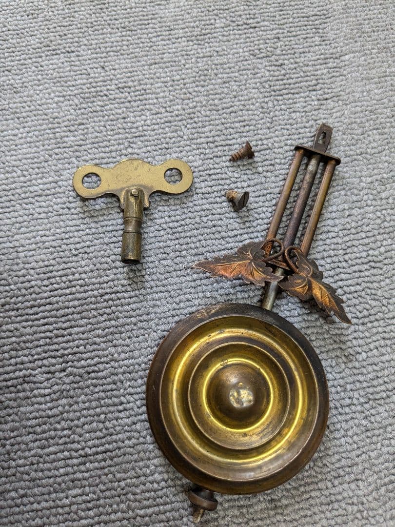 【ジャンク品】 イングラハム だるま時計 古時計 アンティーク ヴィンテージ