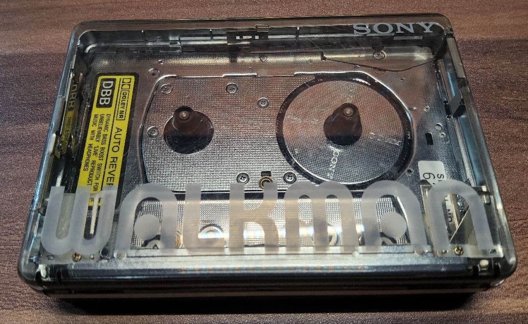 【超極美品 レア！】SONY ウォークマン WM-504 スケルトン ジャンク