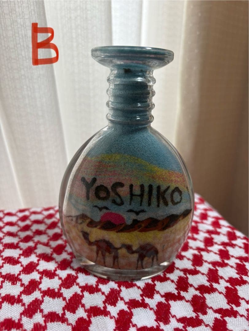 御*生様 ★名前入り★大阪関西万博EXPO ヨルダン館 サンドアート