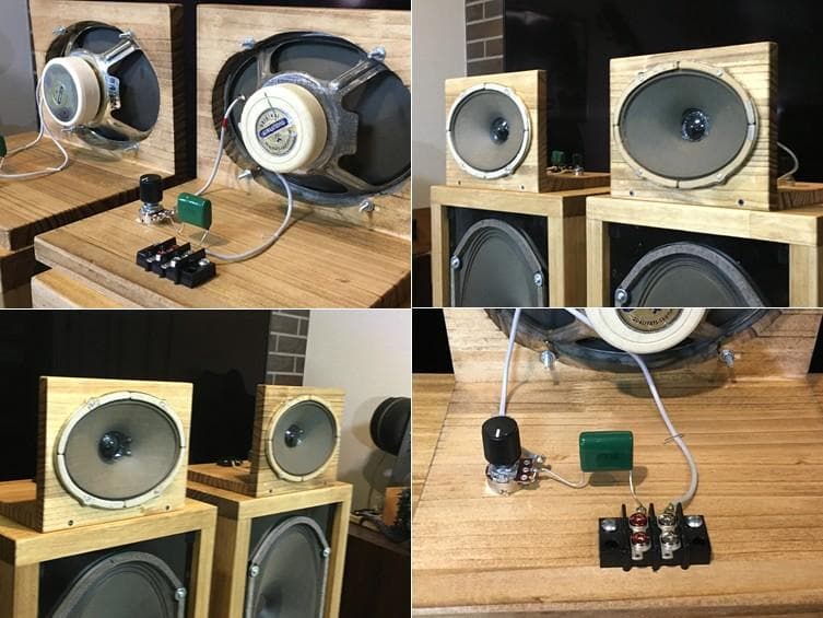 西独 Grundig ビンテージアドオン大型ツィータ 7059-6システム ペア