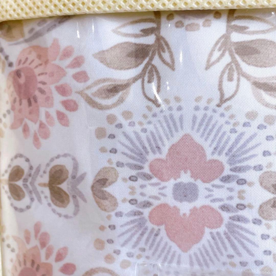 未使用　西川の洗える羽毛肌掛ふとん　フラワープリント　ダウン　シングルロング