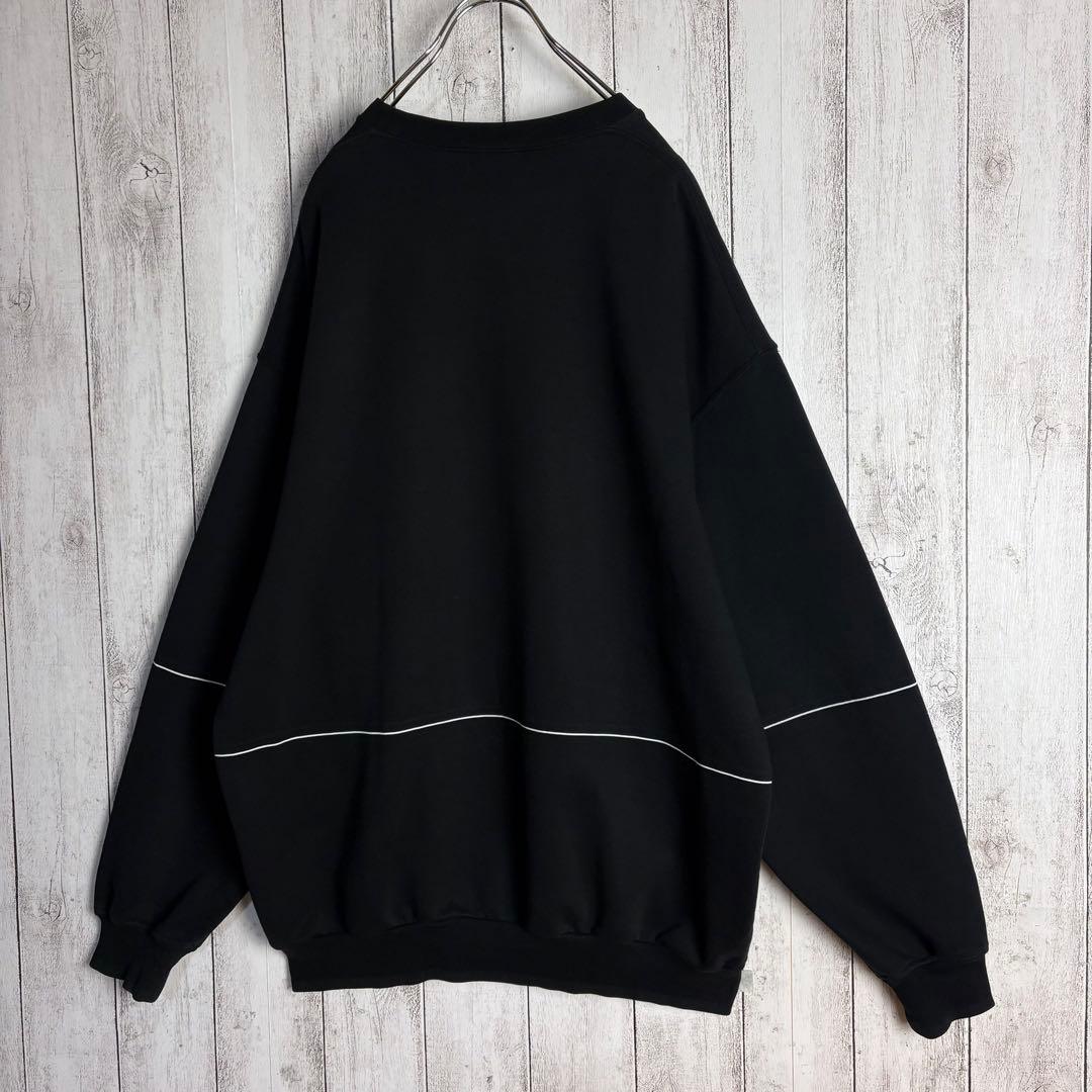 372【未使用級】バレンシアガ☆刺繍ロゴ入りスウェット Homme 17AW