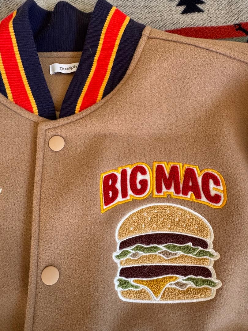 【未使用開封済】graniph（グラニフ）」マクドナルド スタジャン M