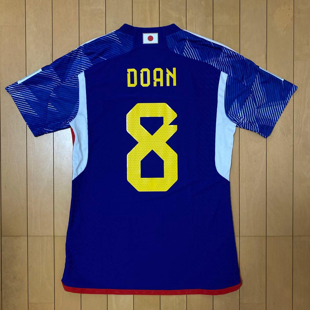 【正規品】日本代表 2022 堂安律 ホームオーセンティックジャパンL