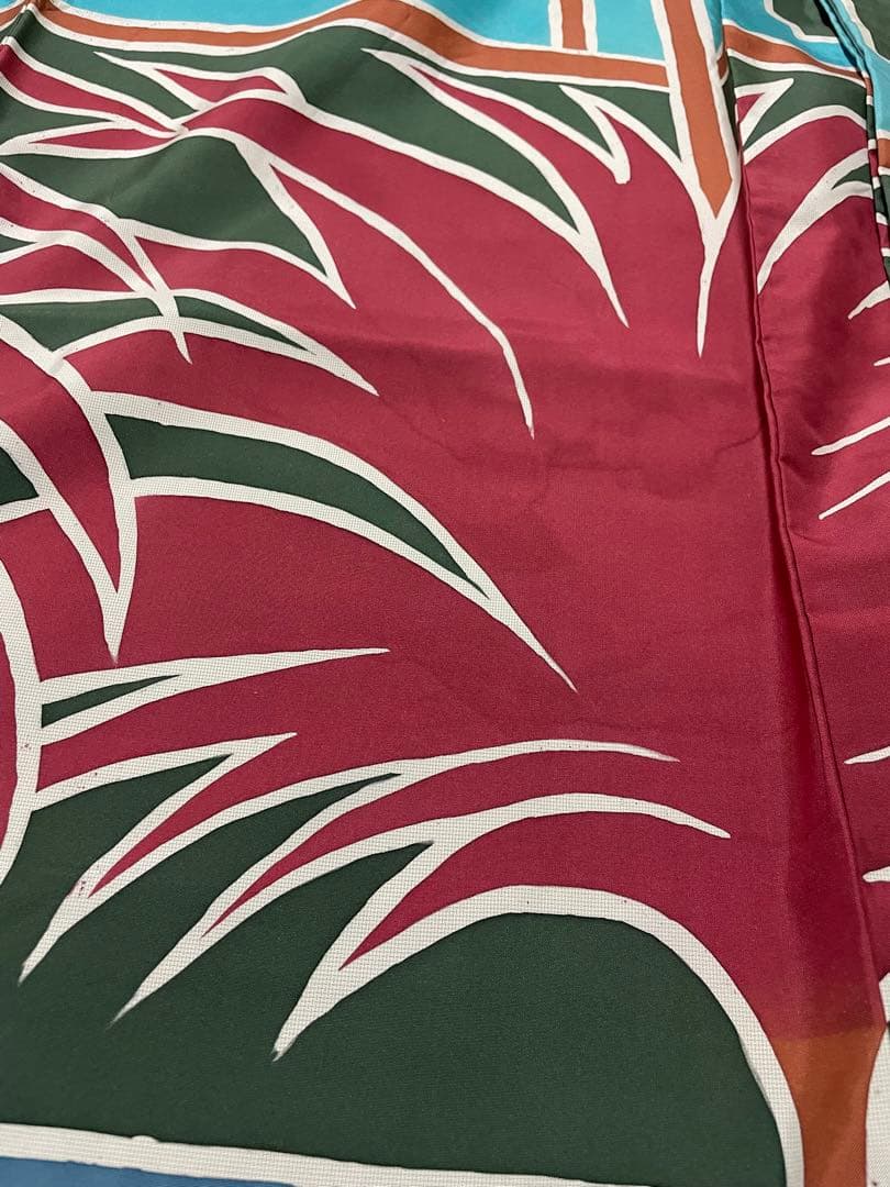 Misaobaa 珍品 大島紬 振袖 モダン 染め