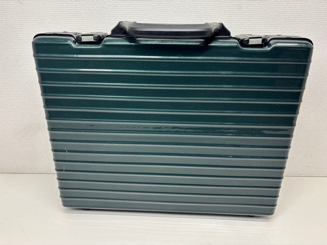 RIMOWA リモワ アタッシュケース バッグ　ポリカーボネート グリーン