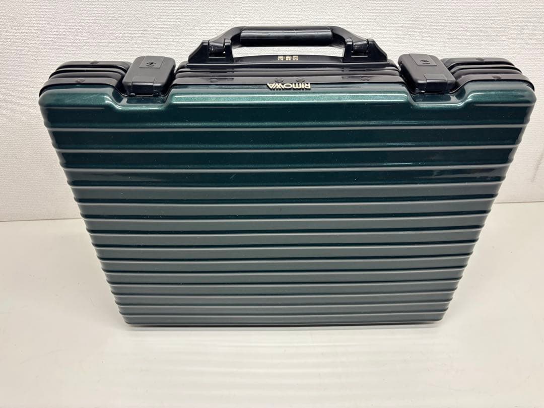 RIMOWA リモワ アタッシュケース バッグ　ポリカーボネート グリーン