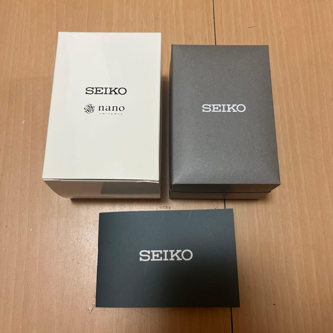 【新品】SSEH016 セイコー ナノ・ユニバースコラボレーションモデル