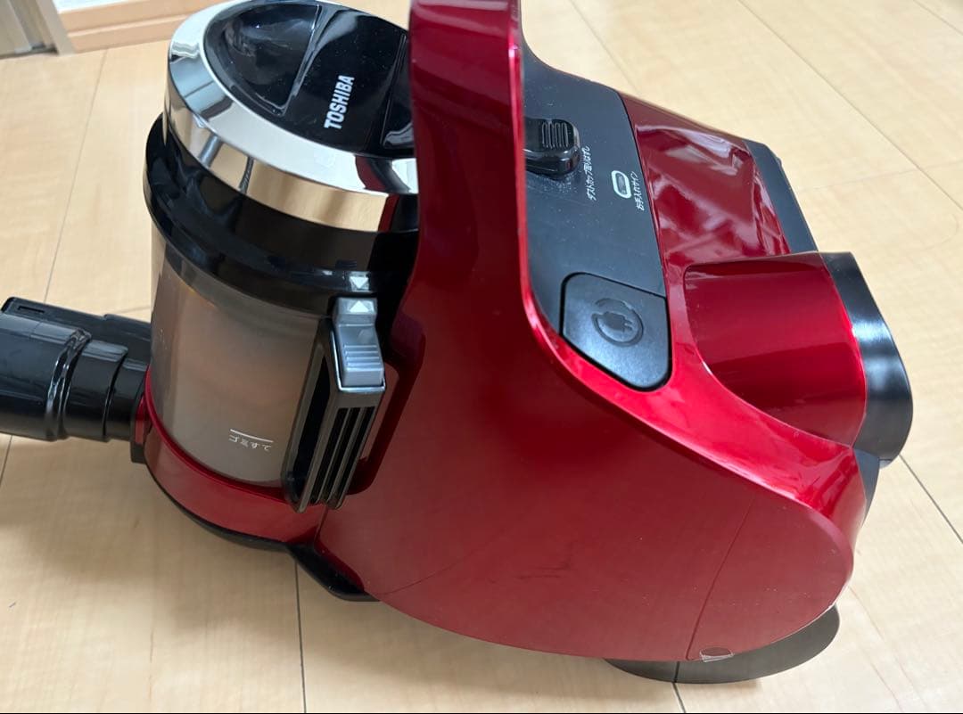 TOSHIBA 東芝　サイクロン掃除機VC-C7 (R) 20年製　説明書付