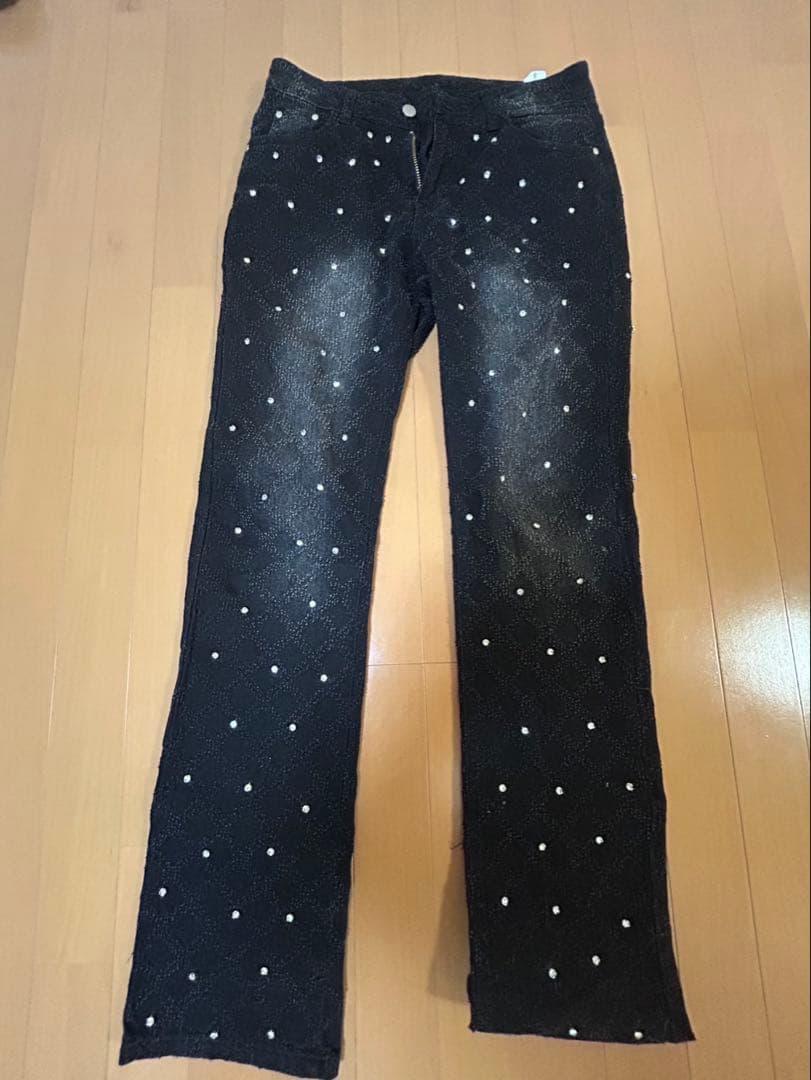 guapi風ブラックデニム