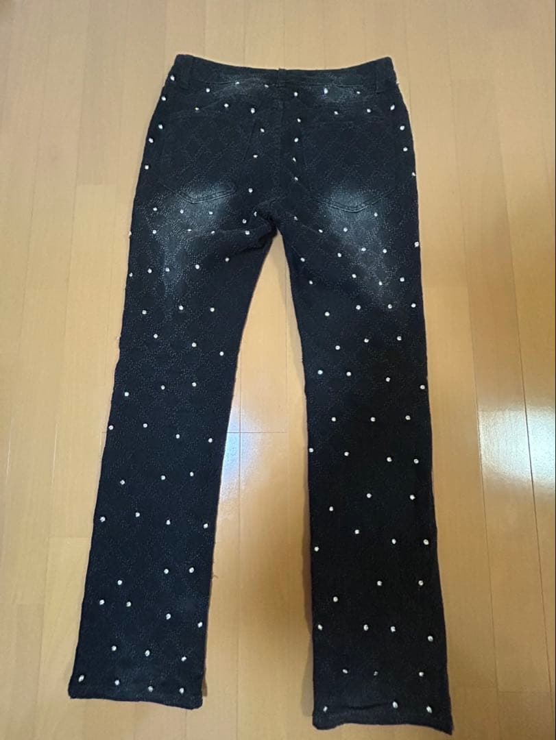 guapi風ブラックデニム