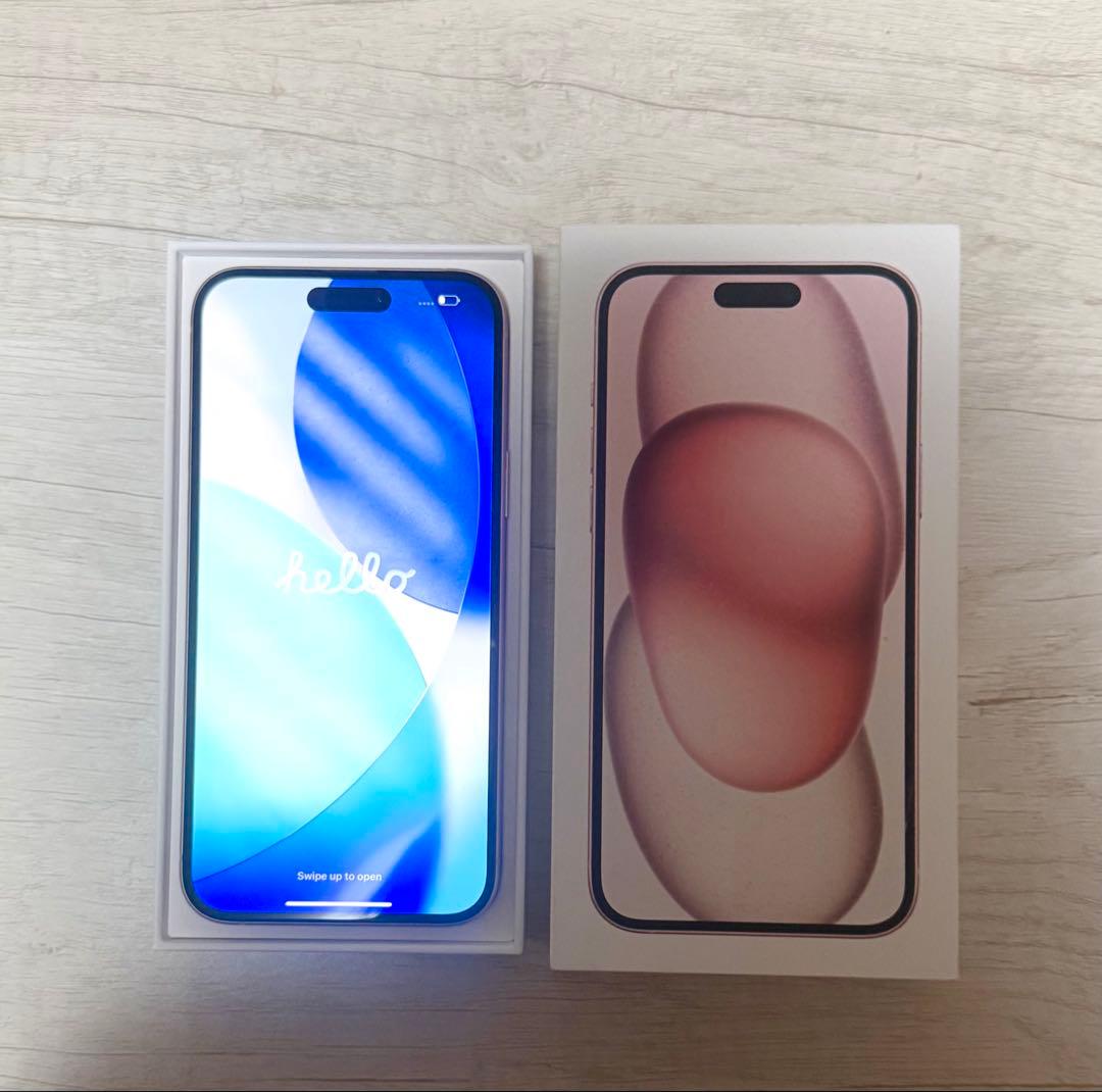iPhone15Plus 256GB ピンク