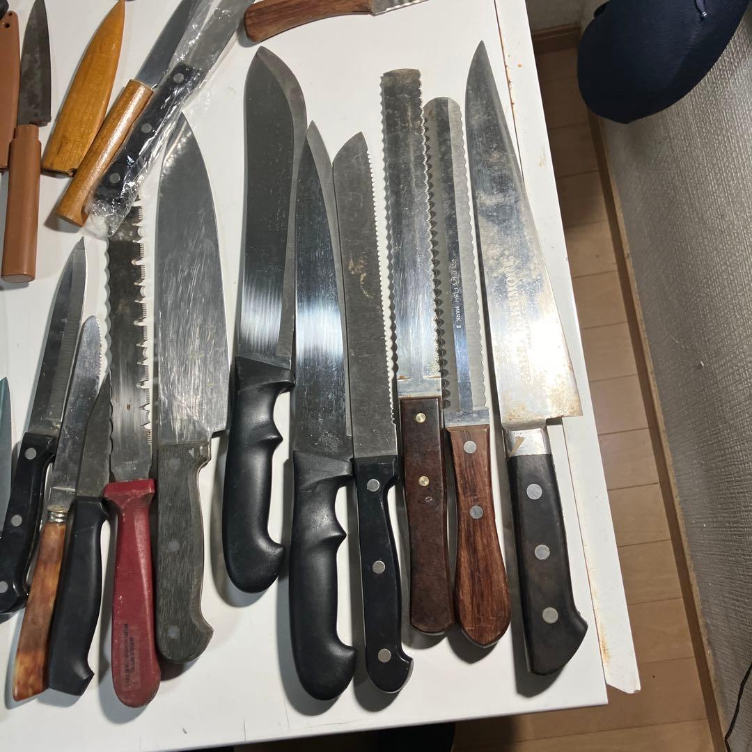 aggasalex2006　ジャンク包丁63本セットまとめ