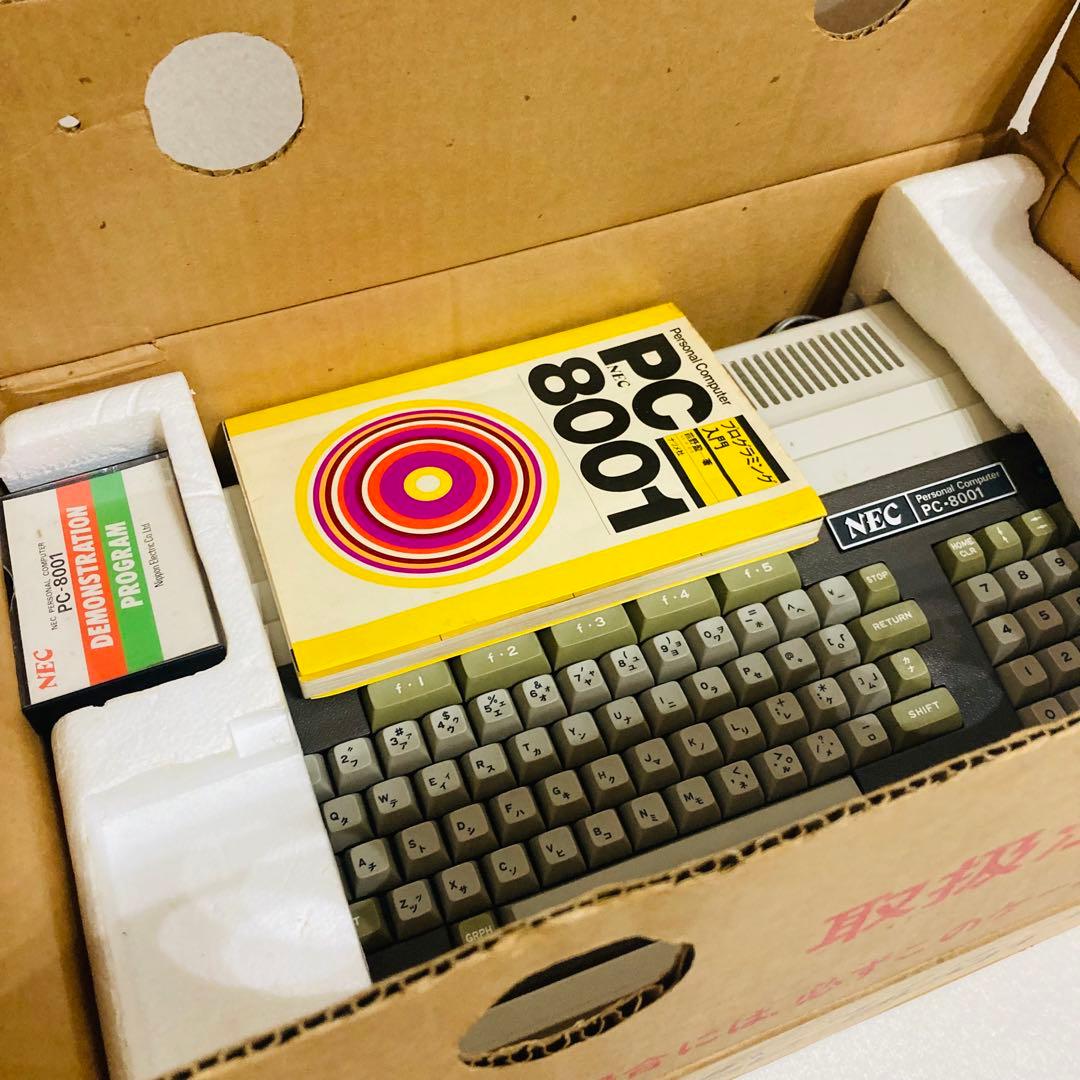 超希少 元箱 デモテープ付 NEC PC-8001 簡易動作確認済み
