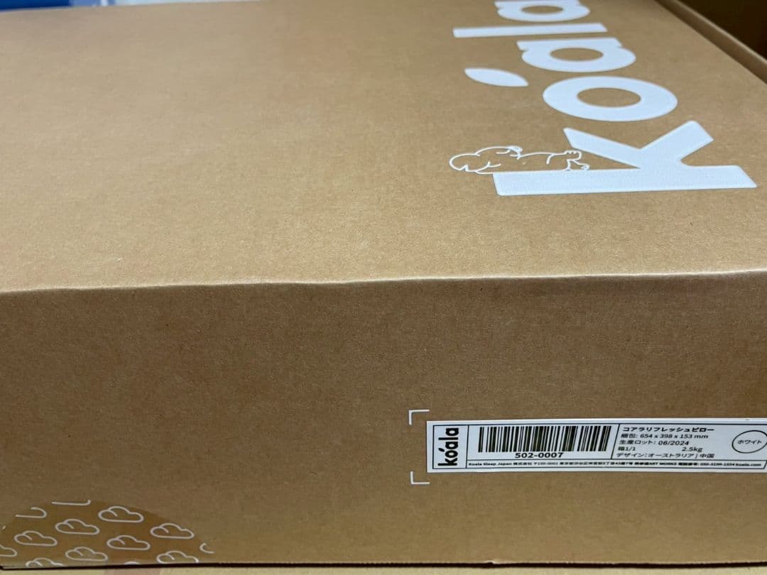 Koala コアラリフレッシュピロー 65×38×15cm