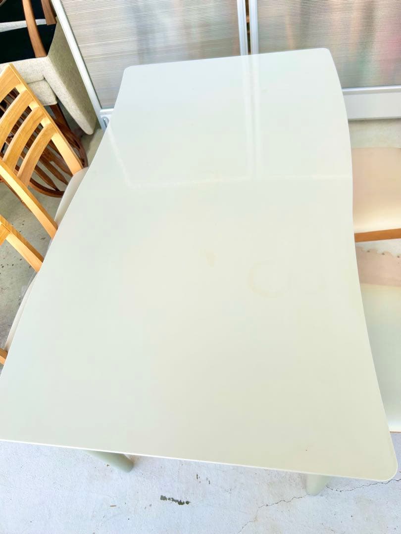 383 マナベインテリア　ダイニングチェア 2脚　ナチュラル 北欧　カフェ　a