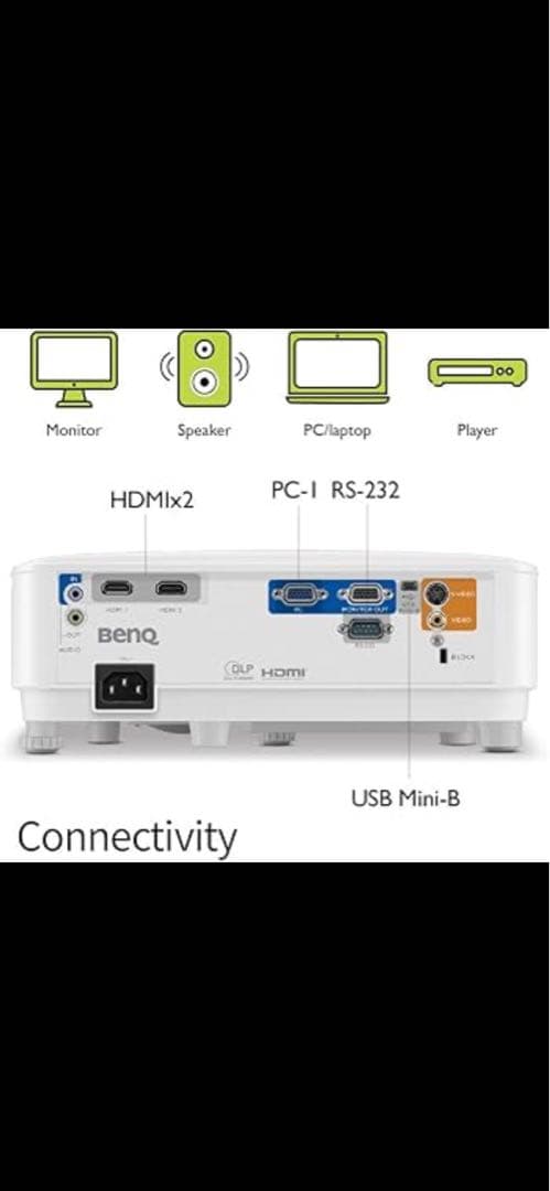 BENQ W1050 プロジェクター本体
