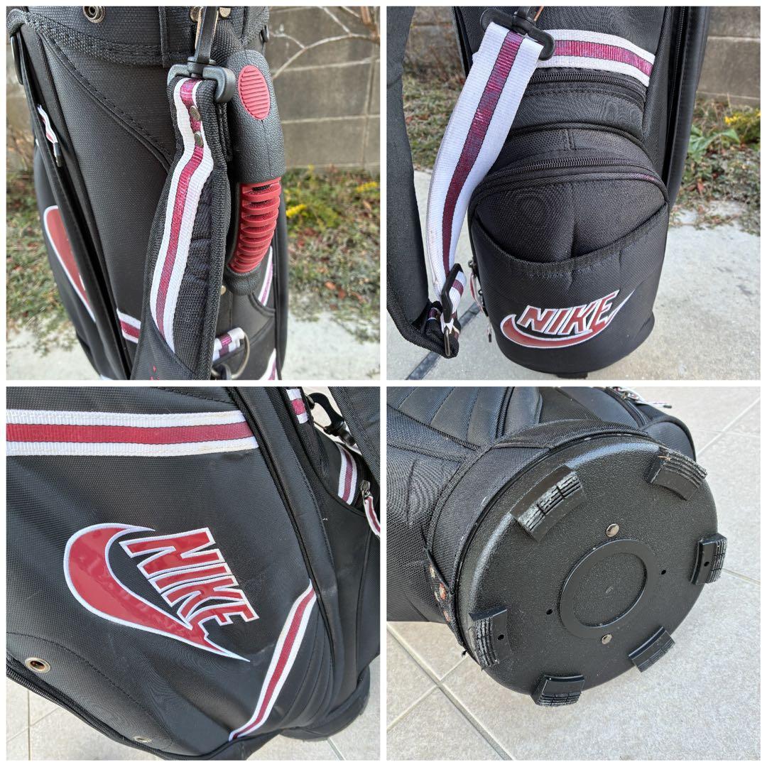 【希少・廃盤】NIKE ナイキ キャディバッグ 4分割 入手困難 ゴルフバッグ