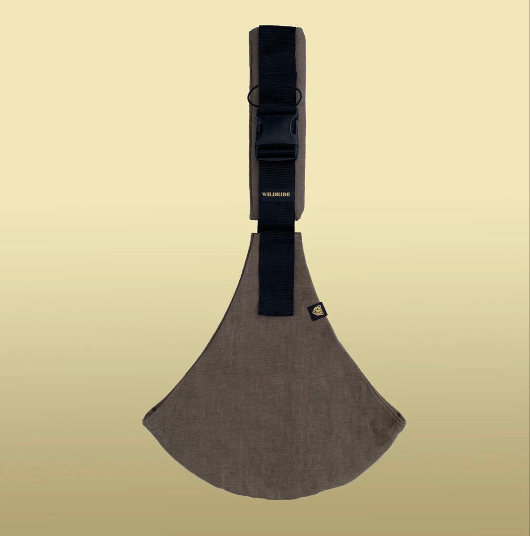 WIRDRIDE 抱っこ用スリング - Brown Linen ブラウンリネン