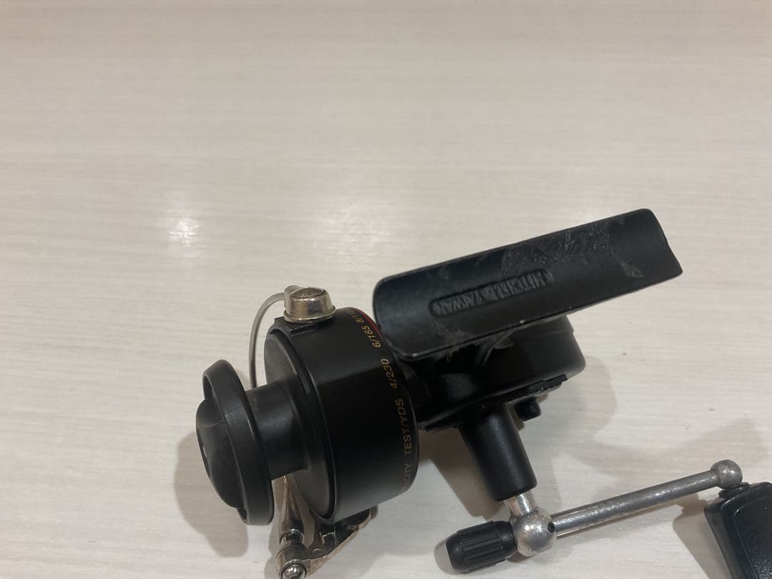 ミッチェル308左ハンドルモデルとハンドルパーツ　ハンドルシャフト