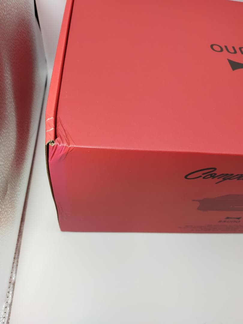 BRUNO BOE021-RD コンパクトホットプレート レッド