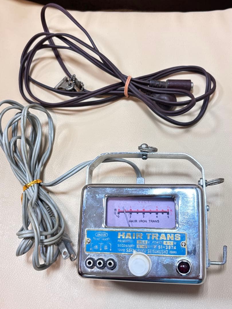 絶版ニチリ　シルバーアイロン　8,7,6,4,2.8ミリ　トランス、コード