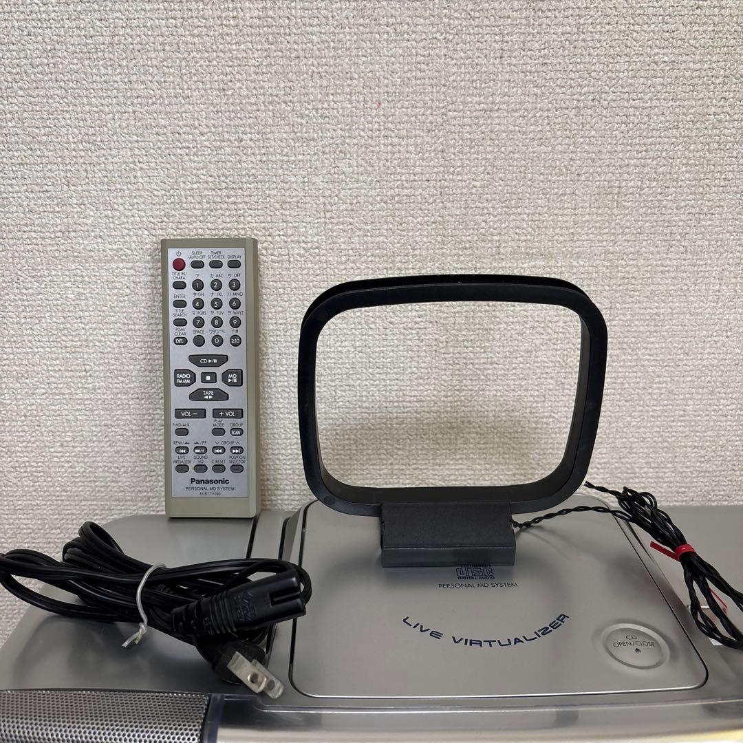 (すずらん )パナRX-MDX81 CD MDラジオ値下1180⇒