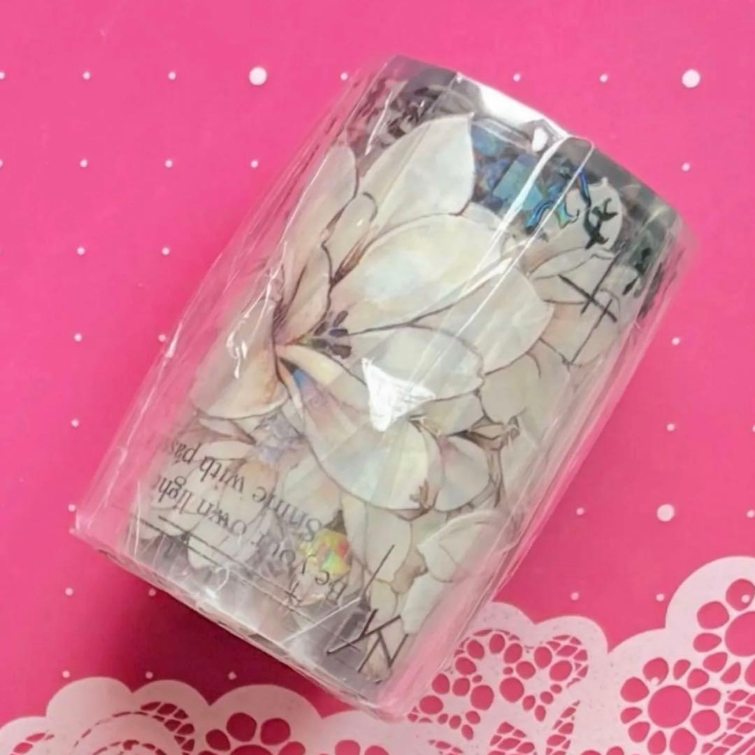 贝壳光 月凝香 6cm×6m 海外マスキングテープ　海外マステ