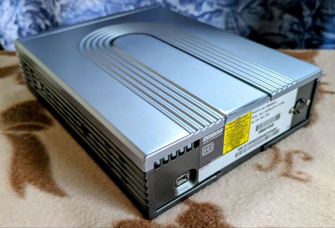 ADTEC 52倍速CD−R/RWドライブAD−RW5224EU2　レトロ