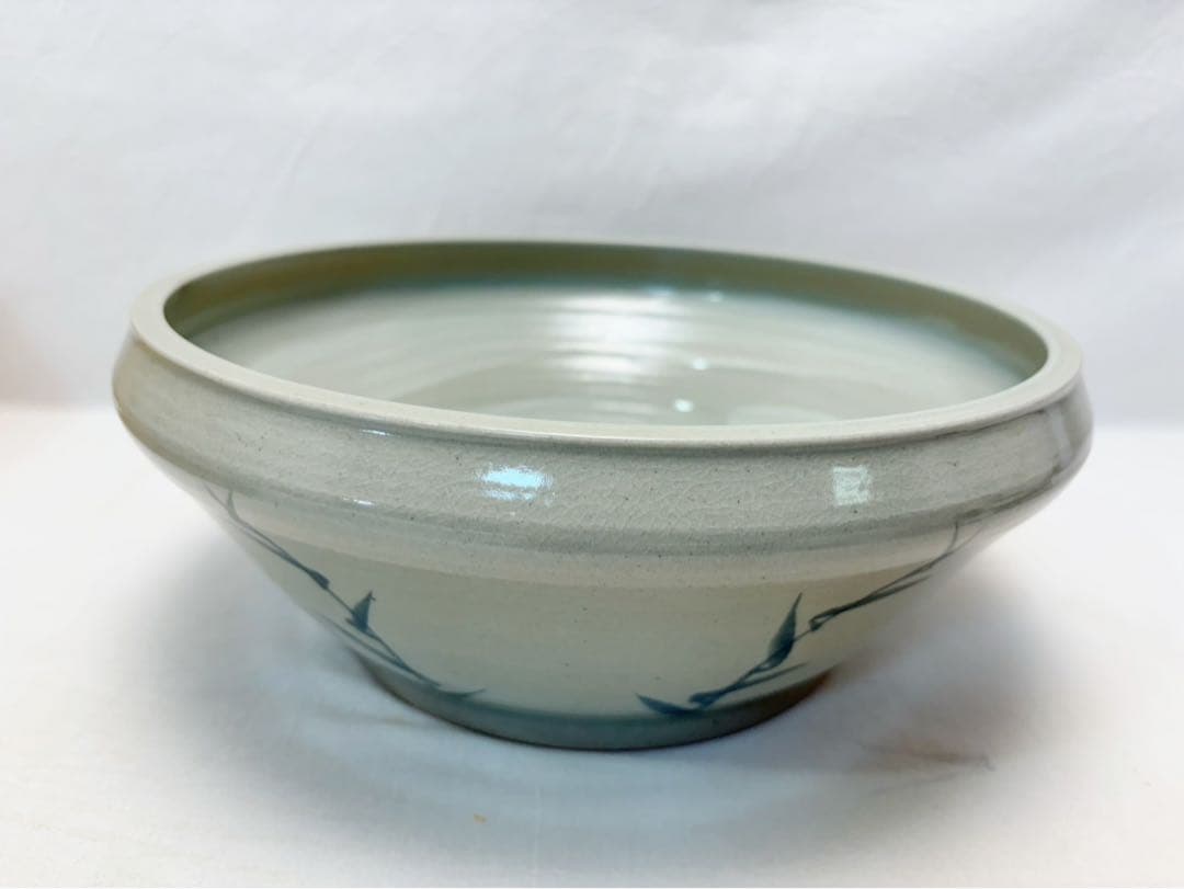 未使用 茶道具 西尾香舟作 刷毛目 平水指 塗り蓋 陶印 水差し 共箱