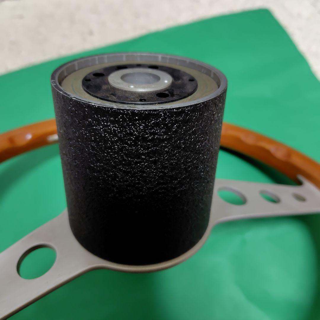 あ*ん様 momo ウッドステアリング ボス付き