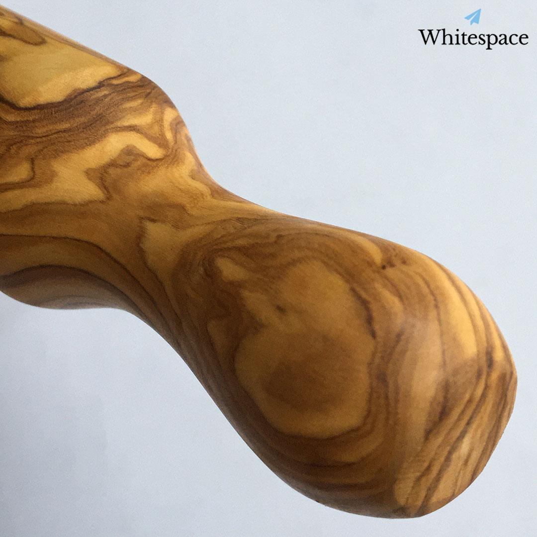 大自然を道具として使う。オリーブウッドで作られためん棒/ローリングピン425新品