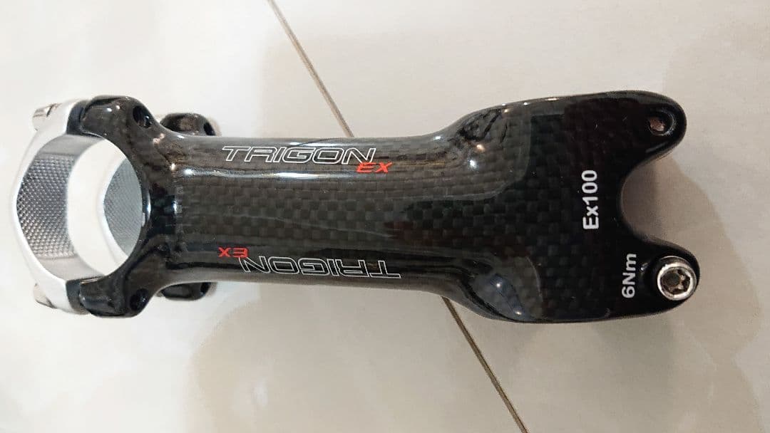 チネリ カーボンハンドル ネオカーボ トリゴン カーボンラップ ステム セット