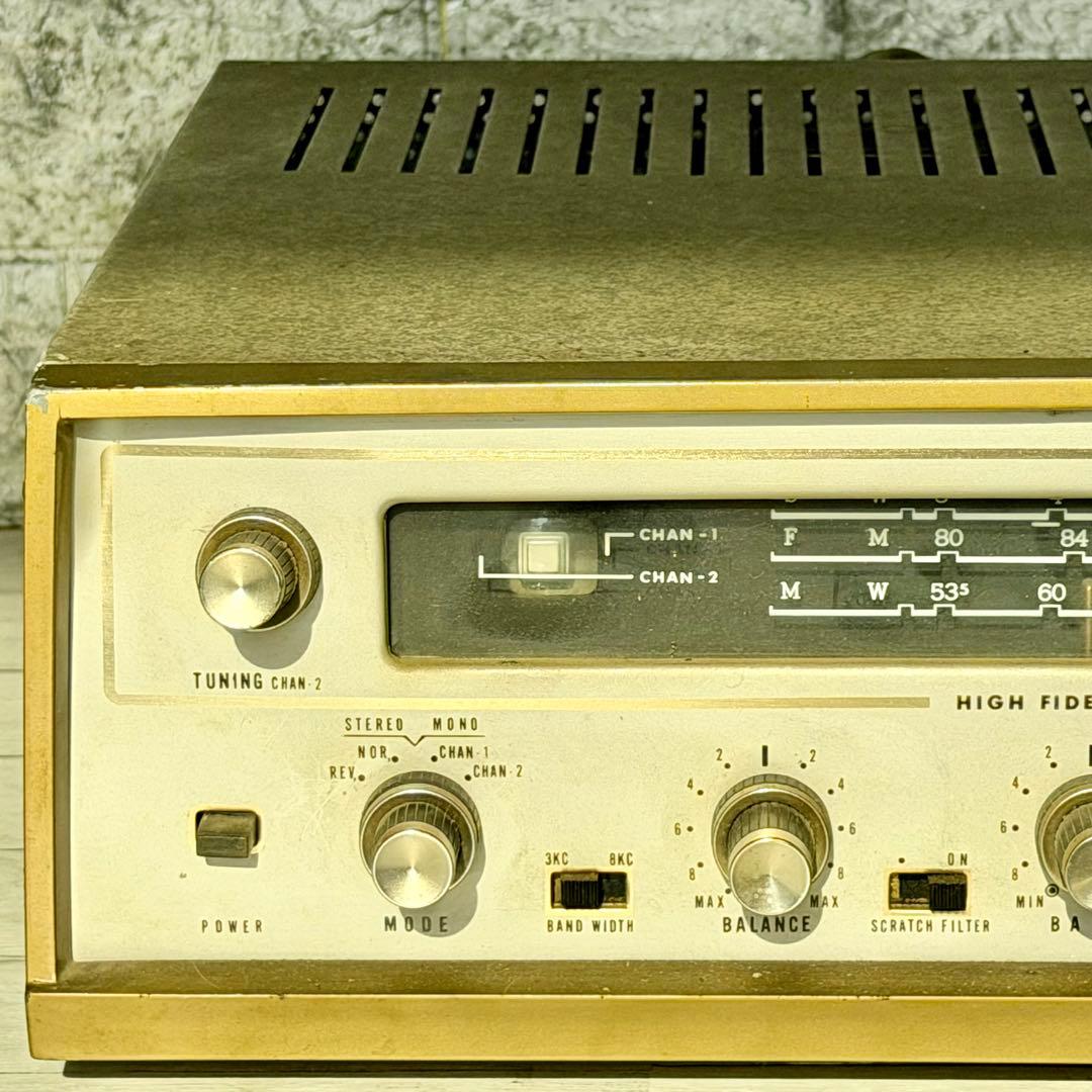 SANSUI「SM-33」'60年代真空管レシーバーアンプ