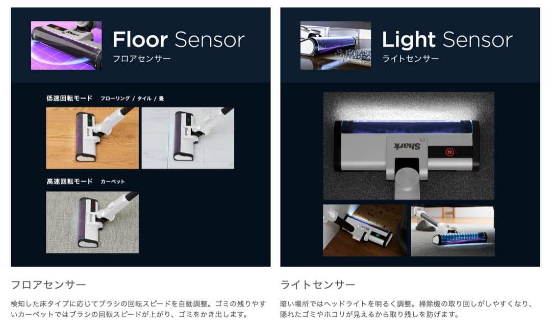 【新品未開封】Shark Clean Sense iQ IW2241JWH
