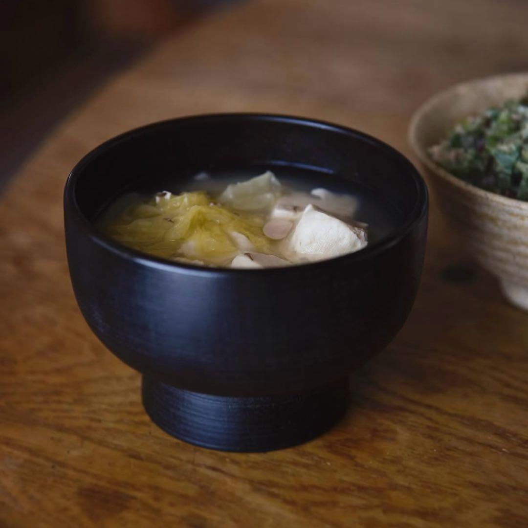 木工作家 豊田豪史さん◻️黒漆汁椀 2点◻️新品未使用