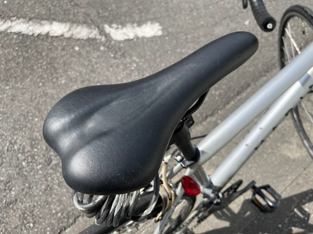 MARIN クロスバイク シルバー　ジャンク品