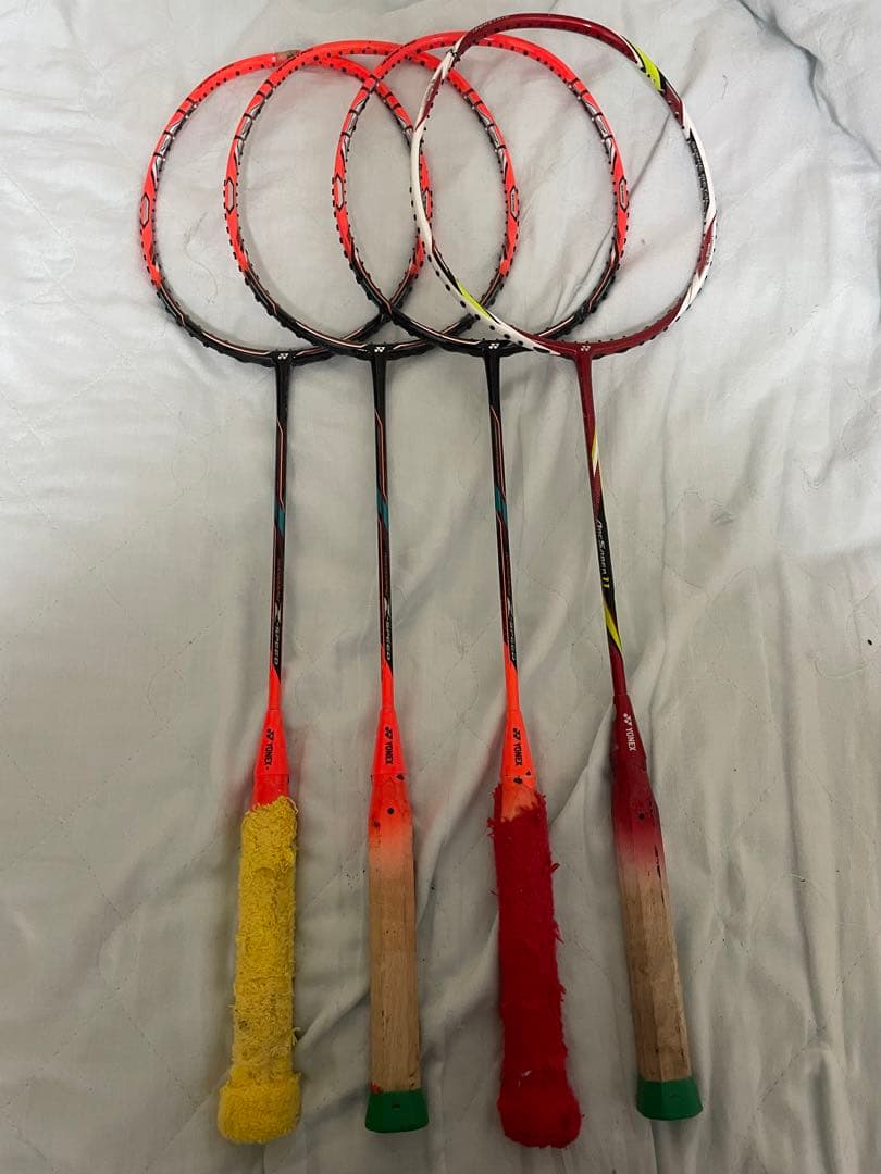 バドミントンラケット ジャンク品　２1本　Zスラッシュなど