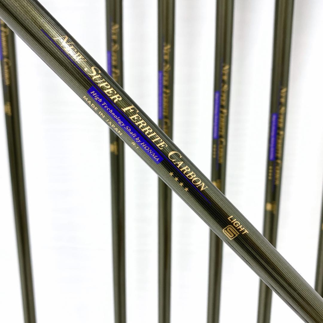 希少‼ HONMA LB-708 H&F 金モグラ アイアンセット 四ツ星 4S