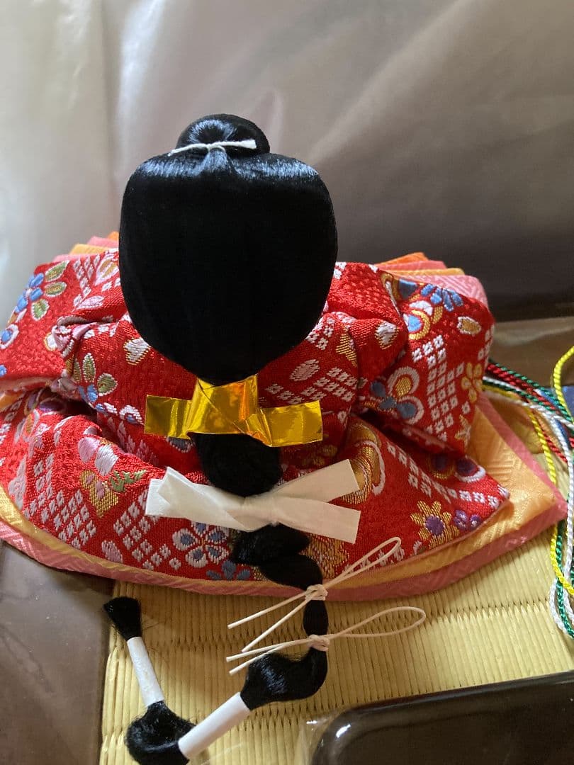 【一点限り】雛人形 収納飾り　3段 　D36