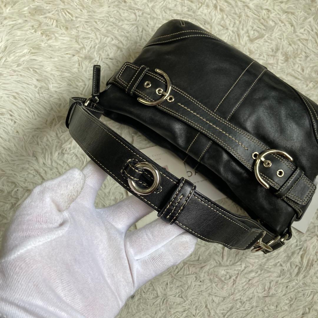 vintage coach old archive y2k バックル ブラック