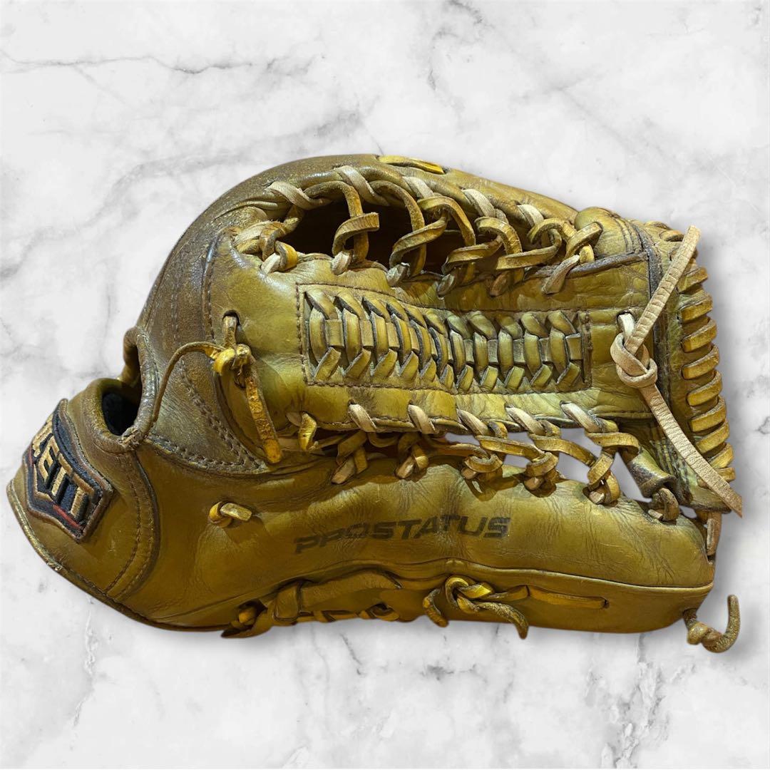 ZETT プロステイタス 硬式 外野手用グローブ 右投げ用 即戦力