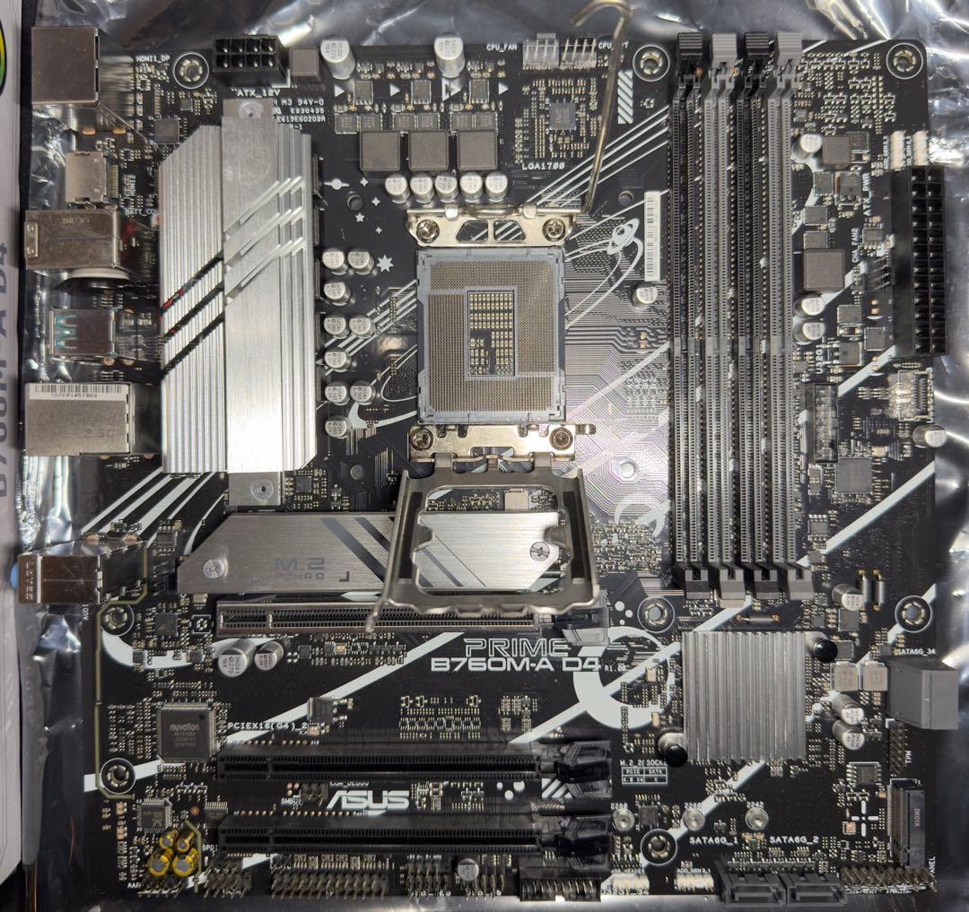 【動作確認済】ASUS PRIME B760M-A D4