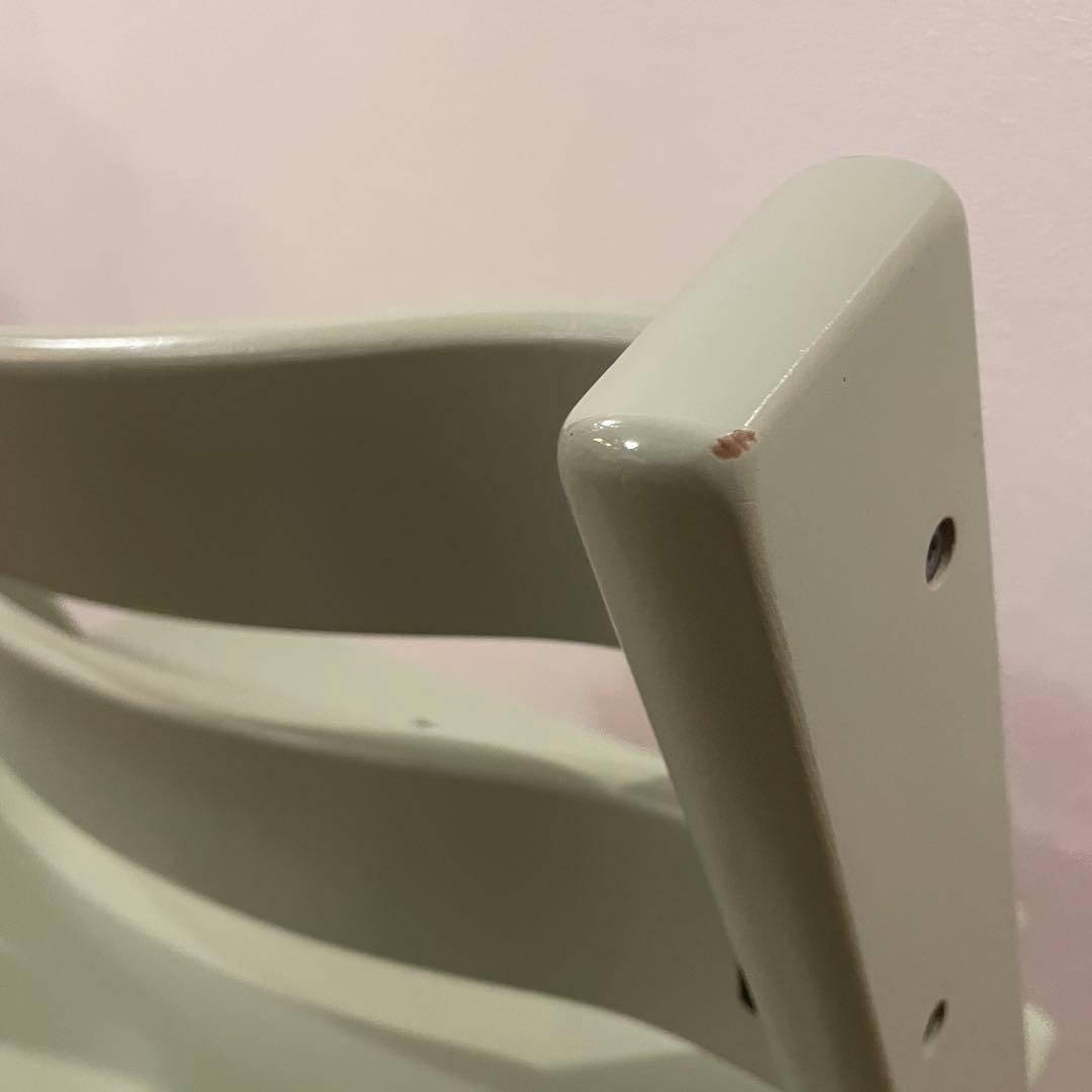 ストッケ　トリップ トラップ　ベビーチェア+ベビーセット+トレイ付　モスグリーン