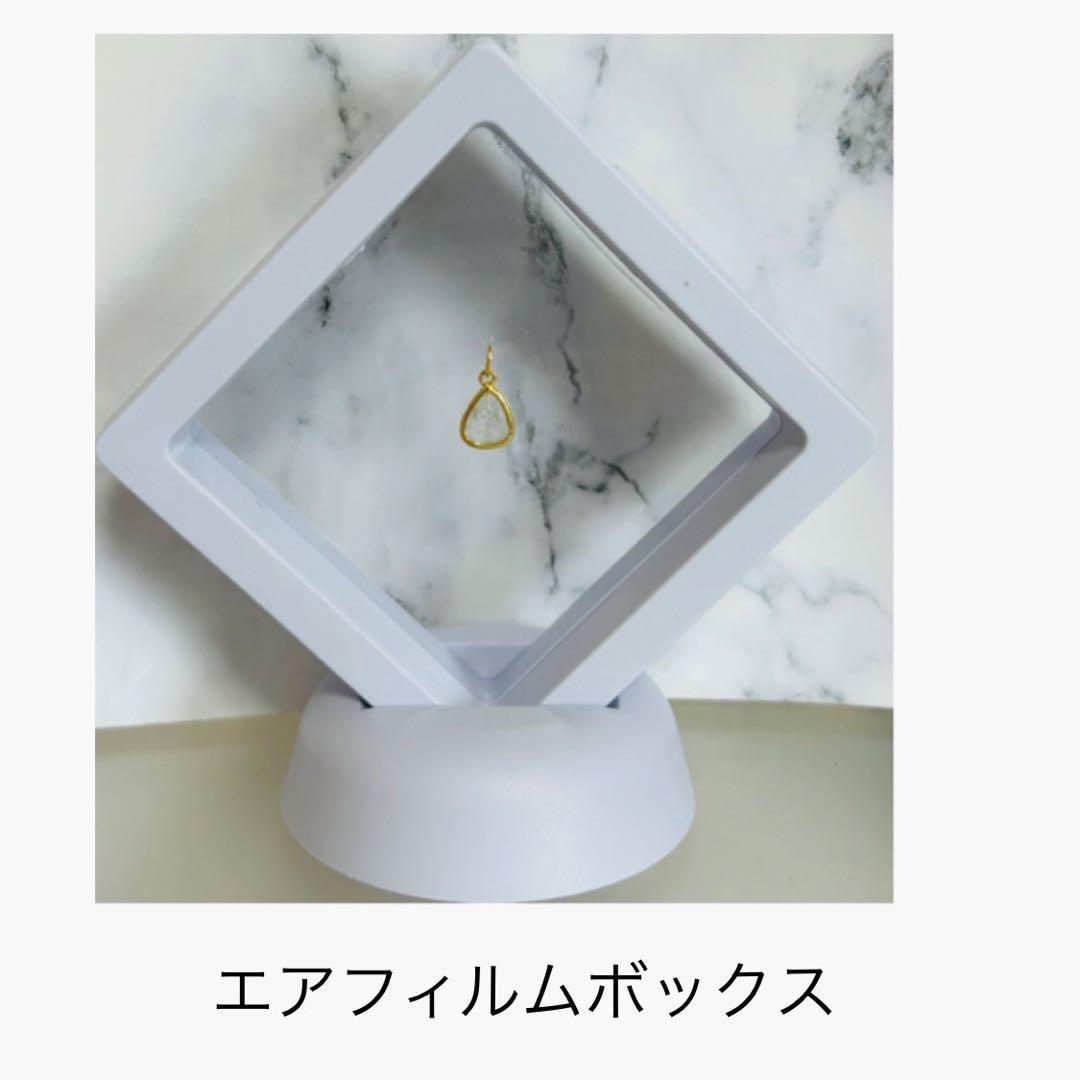 (M0816-3)K18YGスライスダイヤモンドペンダントトップ　宝石