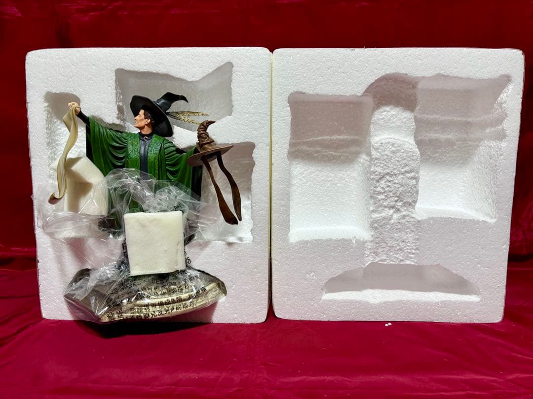 ハリーポッター　enesco マクゴナガル　エネスコ　組み分け帽子　フィギュア