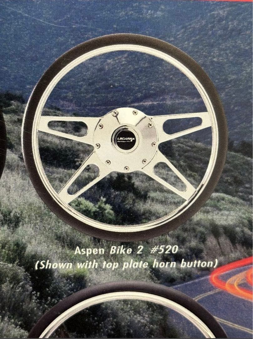 ★ 超美品 レカラ バイク2 ステアリング アメ車 アストロ サバーバン タホ