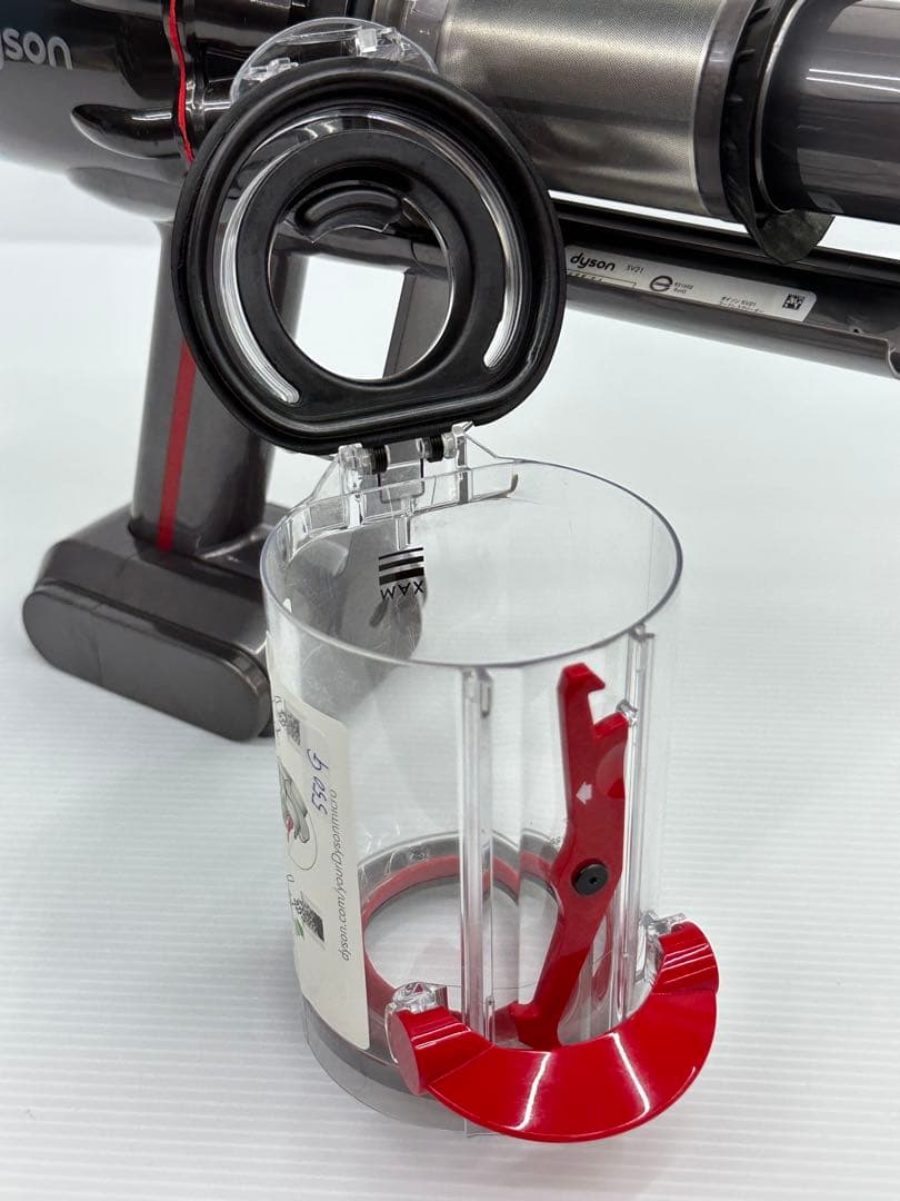 動作保証品　ダイソン　掃除機　SV21 マイクロ　本体　ダスト 純正バッテリー付