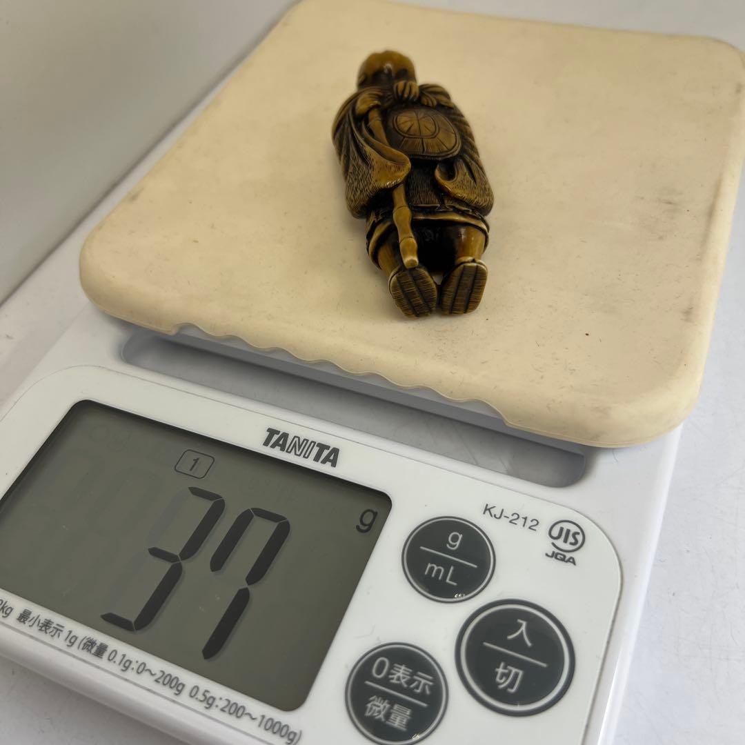 時代僧侶根付　37g 東Y8-0204☆2F