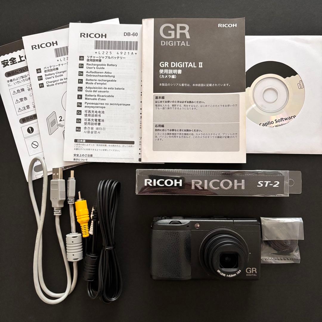 RICOH GR DIGITAL Ⅱ デジカメ ジャンク